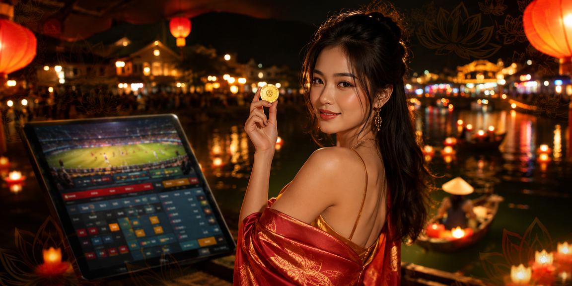 Không khí chợ đêm Hội An lung linh gợi cảm giác sôi động của cá cược trực tuyến